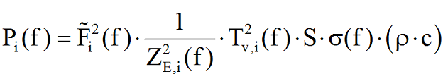 Geislinger general equation of machine acoustics 1