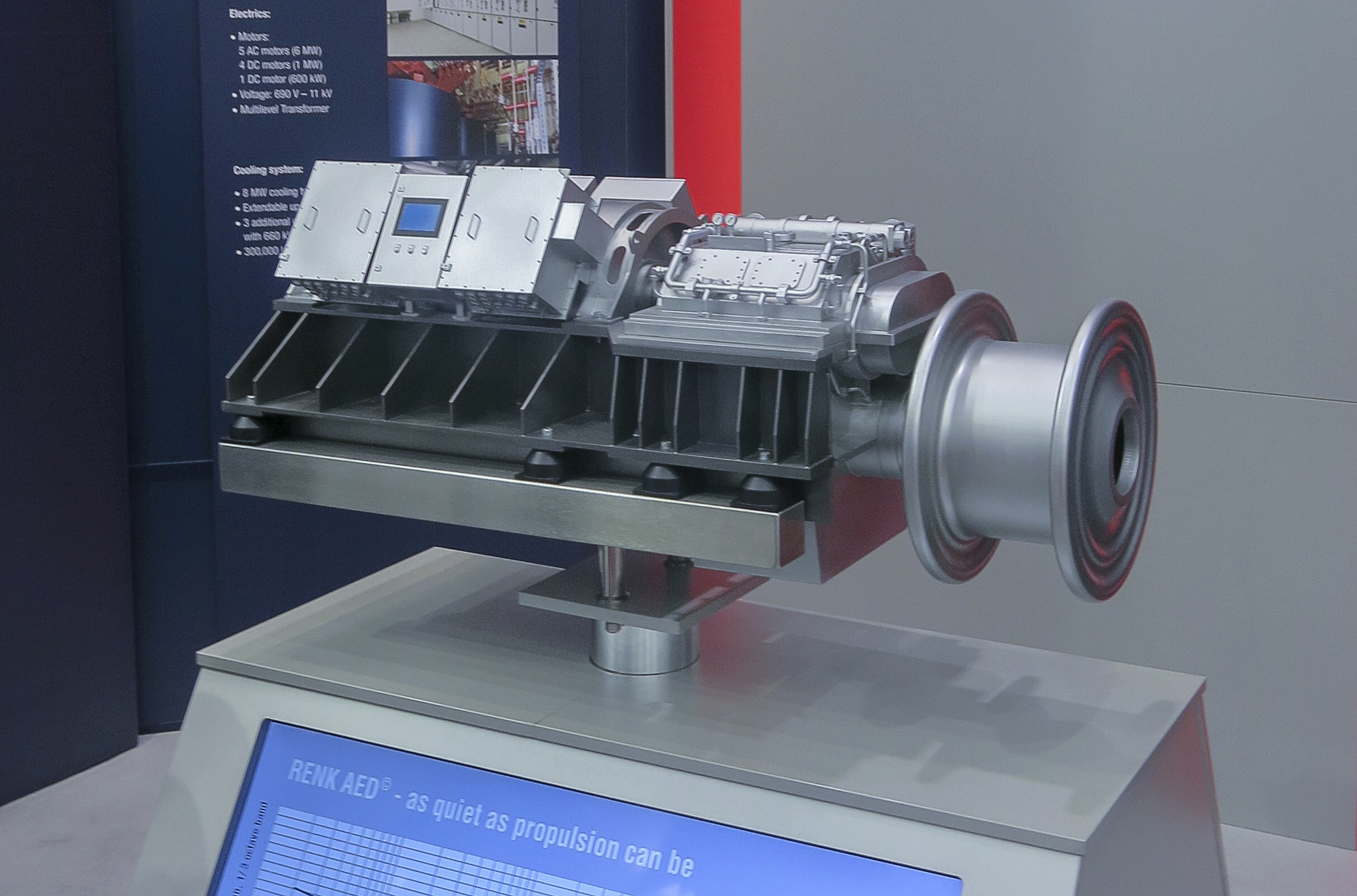 Geislinger silenco coupling renk advanced electric drive