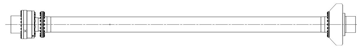 Geislinger torsional coupling and shafting system